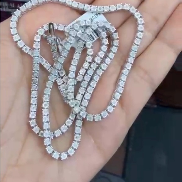 Sterling SilverWhite Gold VermeilGenuine Diamonds